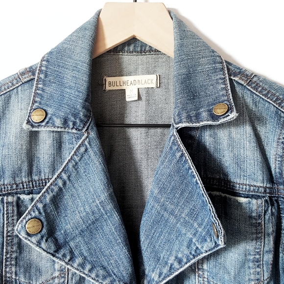 Denim Motorcycle Jacket by Bullhead - Picture 3 of 3